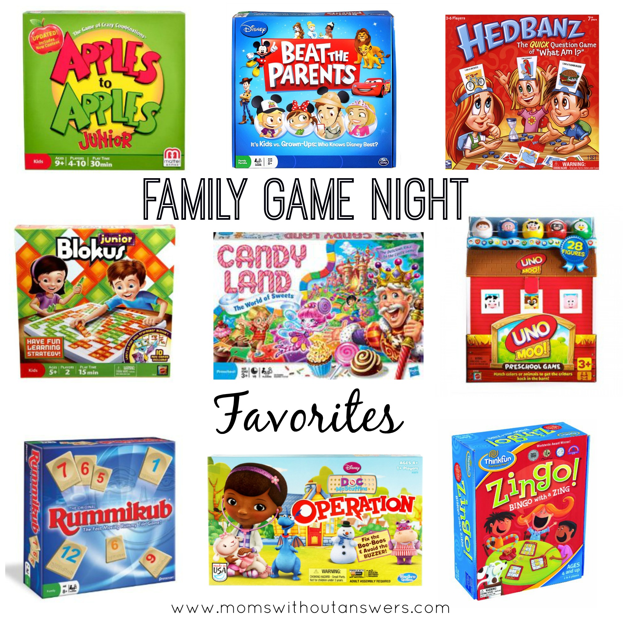 Favorite Family Board Games