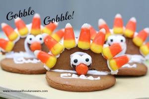 Thanksgiving Cookie Place Cards