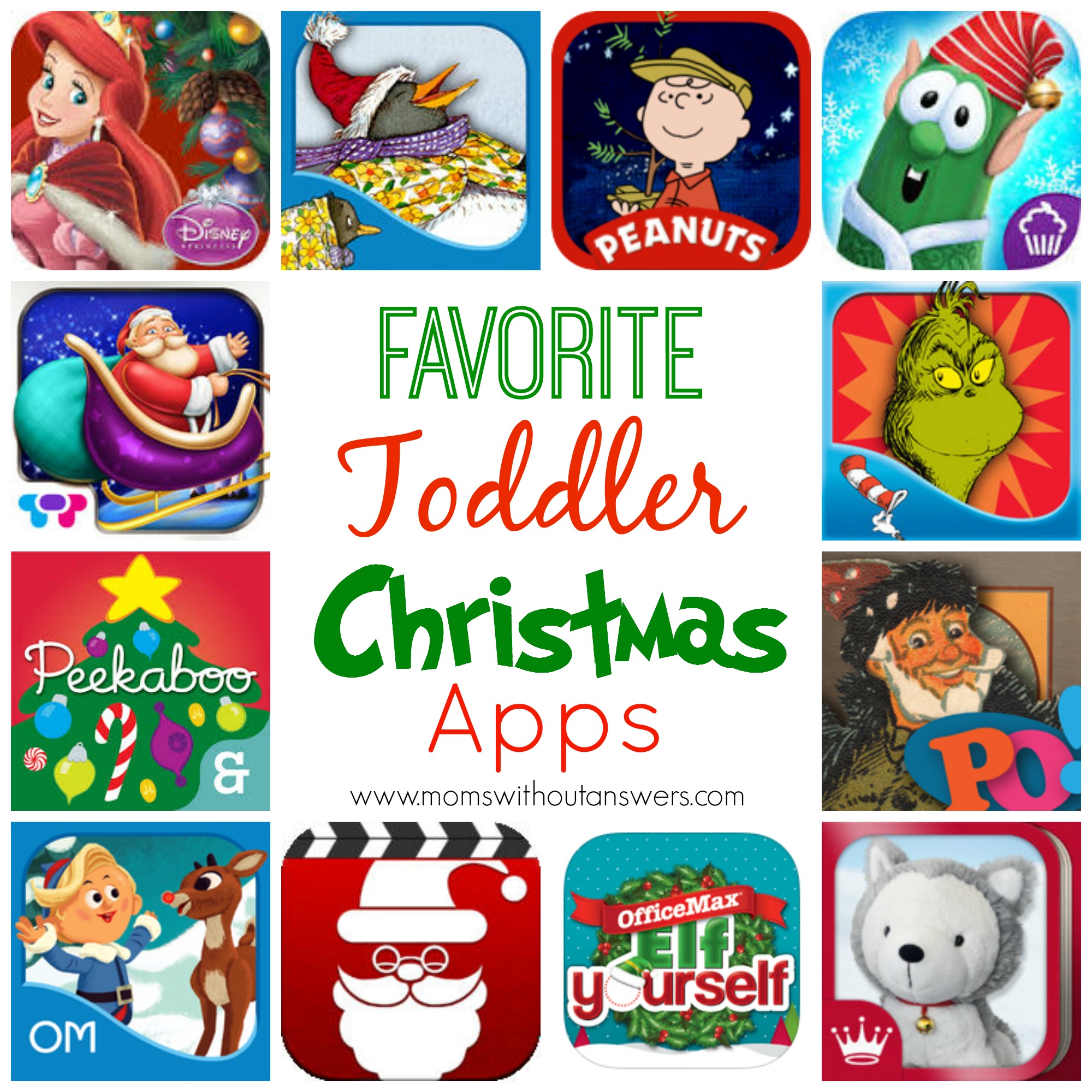 Favorite Toddler Christmas Apps