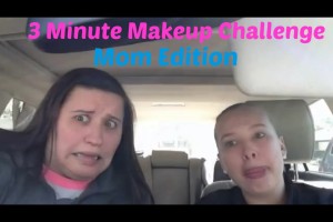 3 Minute Makeup Challenge: Mom Edition