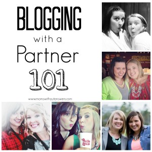 Blogging with a Partner 101