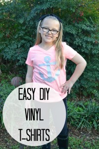 Easy DIY Vinyl T-Shirts