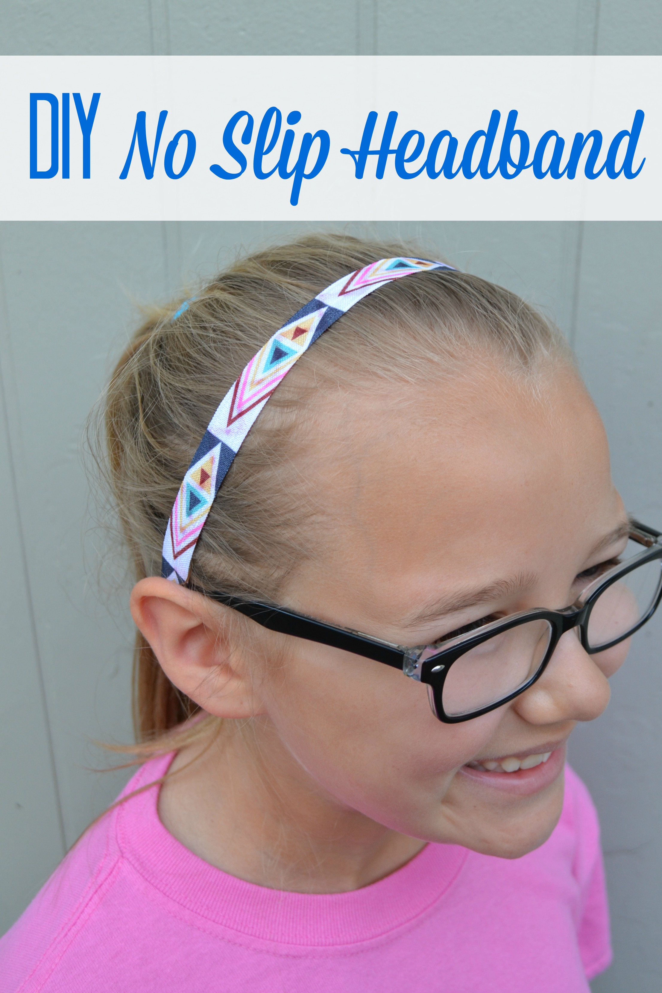 DIY No Slip Headbands