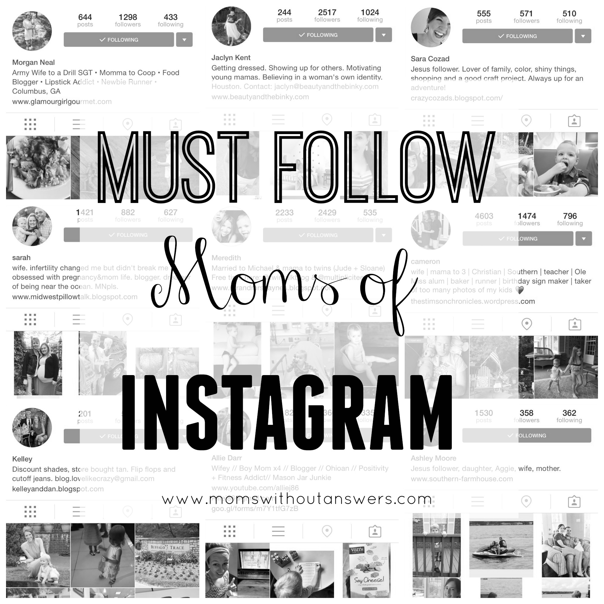 Must Follow Moms Of Instagram