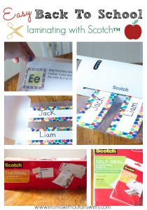 Easy Back To School Laminating with Scotch™