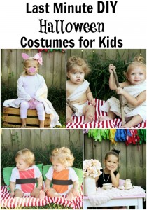 Last Minute DIY Halloween Costumes for Kids