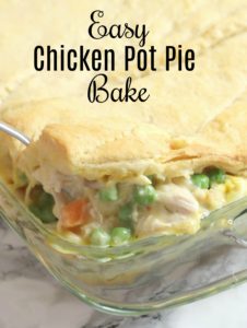 Easy Chicken Pot Pie Bake