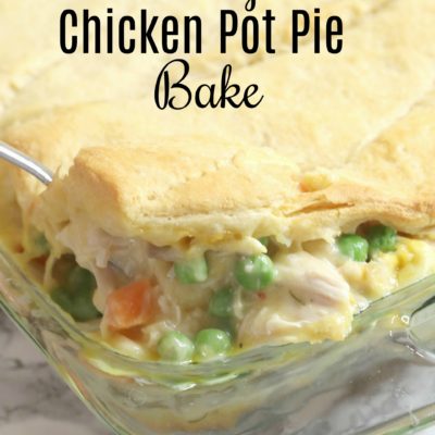 Easy Chicken Pot Pie Bake