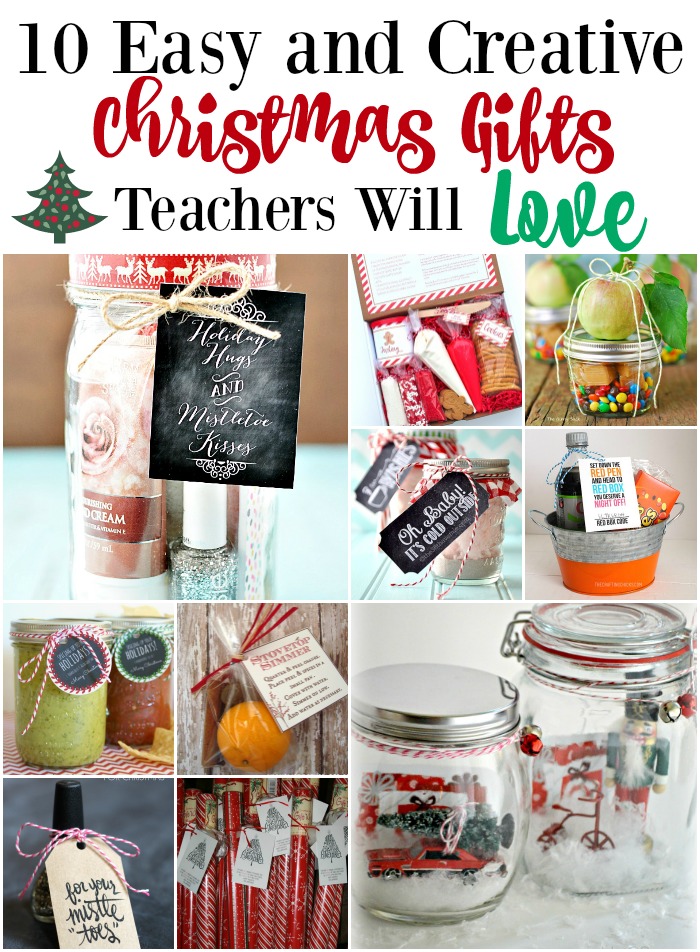 10 Easy and Creative Christmas Gifts Teachers Will Love