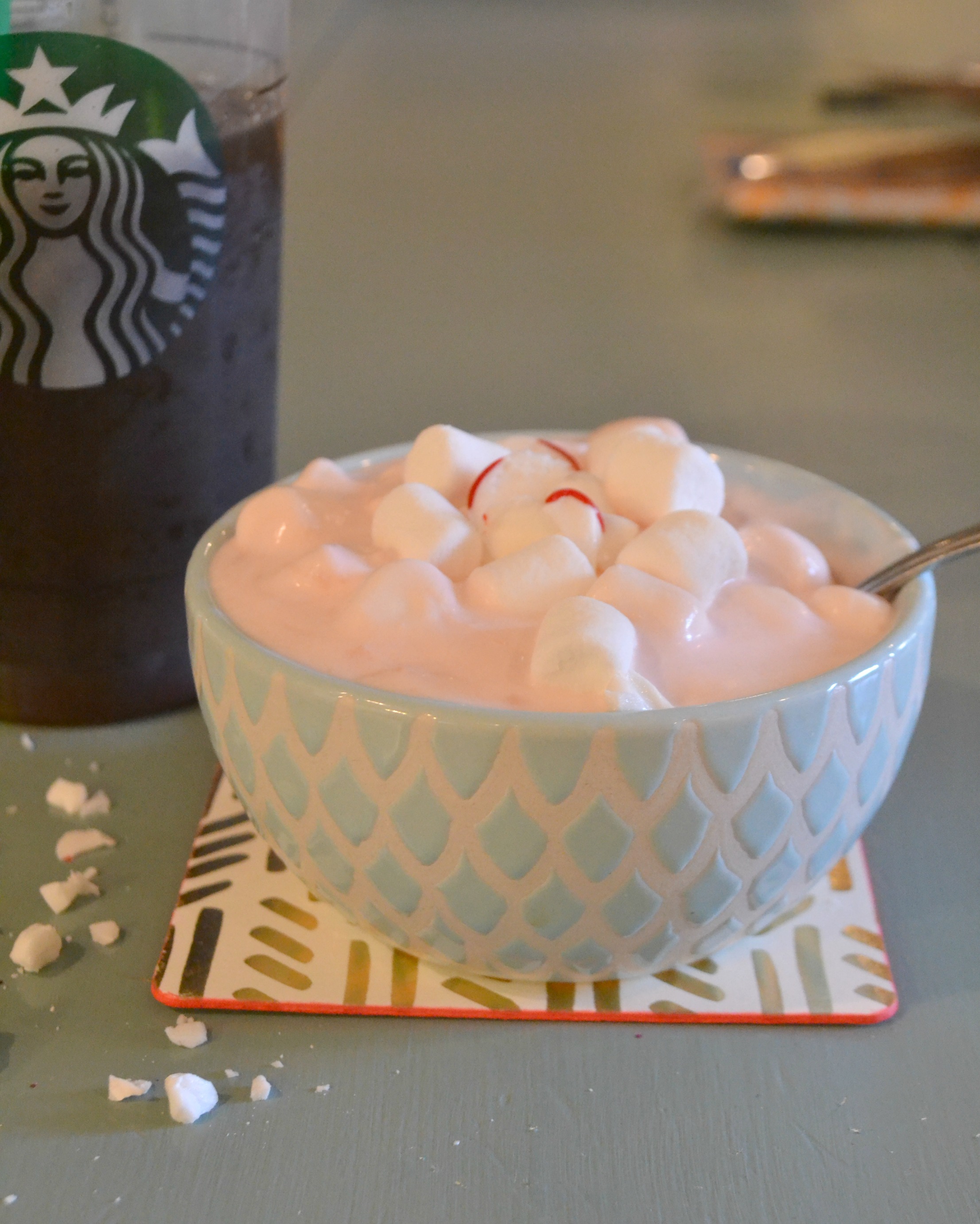 Heavenly Hash Christmas Fluff Dessert