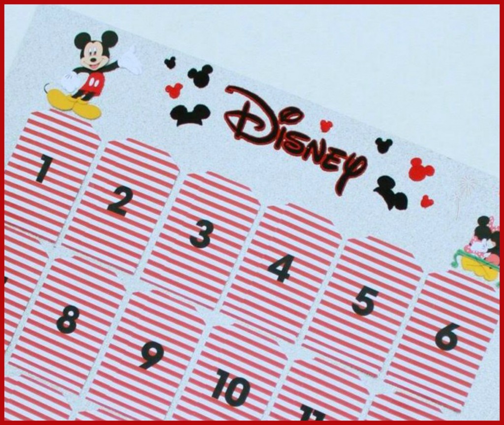Disney World Calendar Countdown Houston Mommy and Lifestyle Blogger