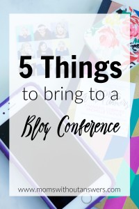 5 Things To Bring To A Blog Conference
