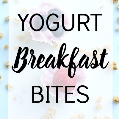 Yogurt Breakfast Bites