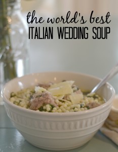 The World's Best Italian Wedding Soup