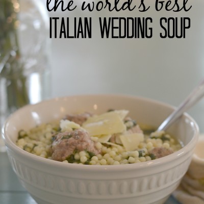 World’s Best Italian Wedding Soup