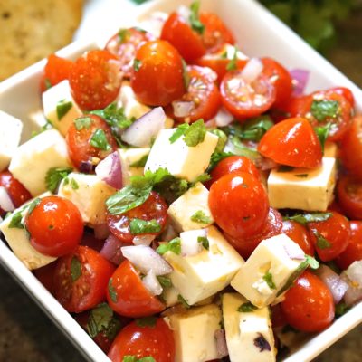 BEST TOMATO FETA SALAD