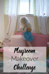 Playroom Makeover Challenge. Such great ideas on turning a playroom for toddlers into one for growing kids.