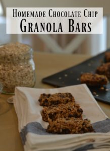 Delicious granola bar recipe and easy to make. These were a hit with my kids!