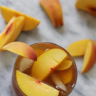 Bourbon Peach Tea