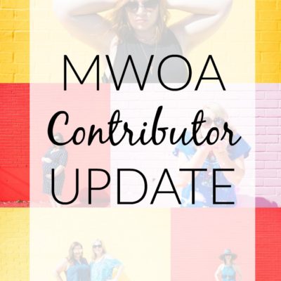 MWOA Contributor Update