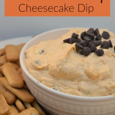 Pumpkin Chocolate Chip Cheesecake Dip