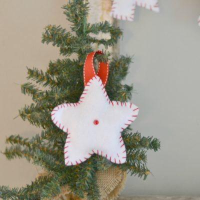 Easy DIY Felt Christmas Bunting and Ornaments