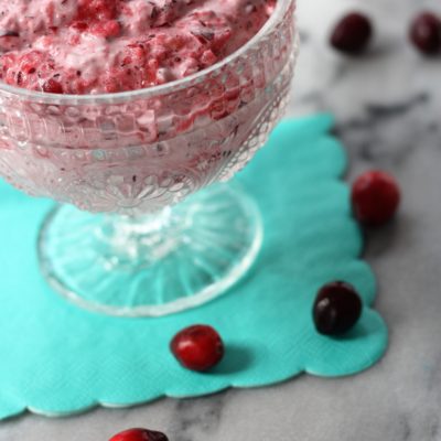 Fluffy Cranberry Pineapple Salad