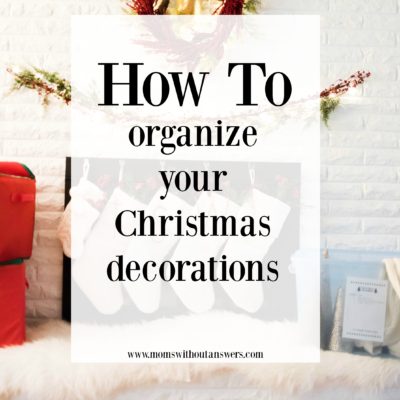 How to Organize Your Christmas Decorations