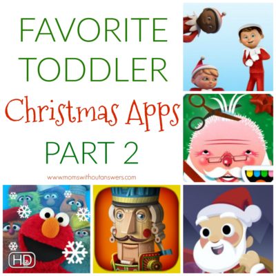 Favorite Toddler Christmas Apps: Pt. 2