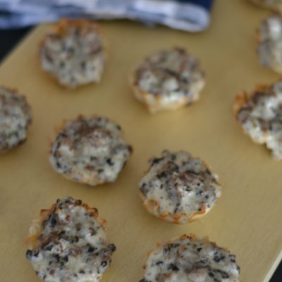 Mini Cheese and Sausage Cups