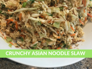 Crunchy Asian Noodle Slaw