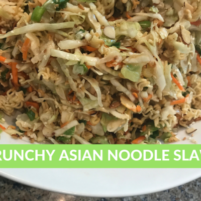 Crunchy Asian Noodle Slaw