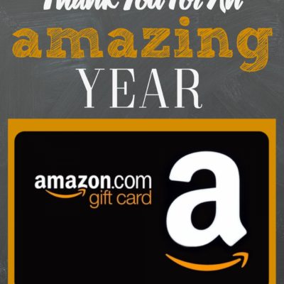 Teacher Appreciation Gift Card Holder