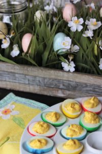 Easter Deviled Eggs