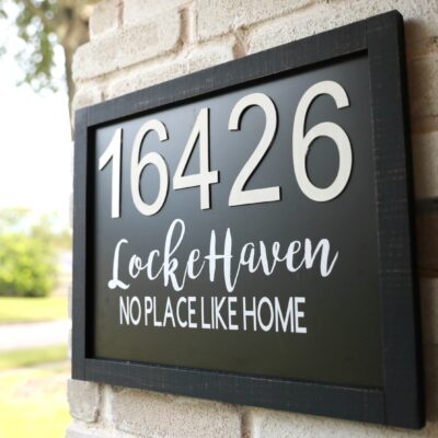 5 Reason Why I LOVE the Cricut Maker + DIY Address Sign