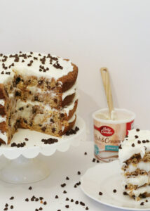 Chocolate Chip Cookie Layer Cake