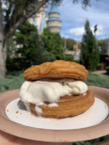 Disney World CHurro Ice Cream Sandwich